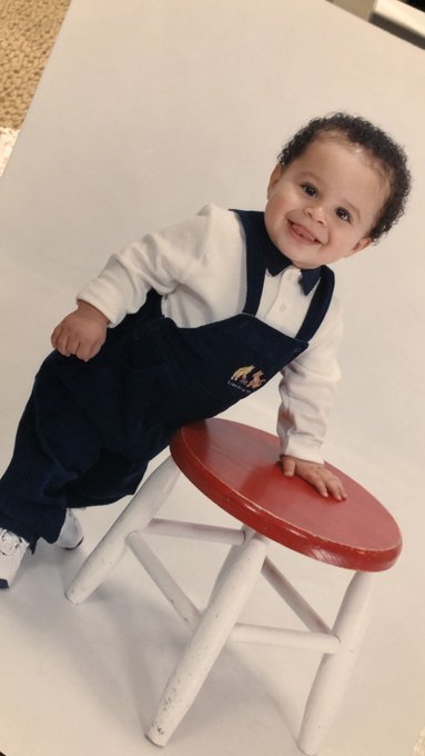 Also look how cute my little brother was when he was little😭💗he&rsquo;s handsome now but I love his baby pictures
