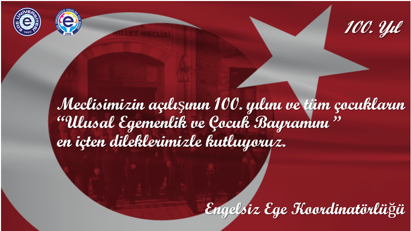 23 NİSAN ULUSAL EGEMENLİK VE ÇOCUK BAYRAMI MESAJI