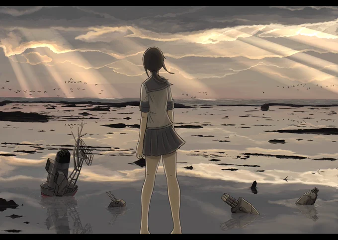 #艦これ七周年 おめでとうございます!元提督としてお祝いします…!

#艦これ7周年 