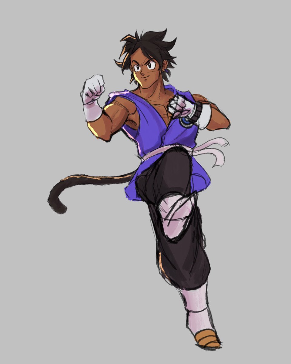 SaiyanKen's tweet photo. “Had a good training session tonight!” 

//Art by @snowbrews https://t.co/T5KEmwW0lz