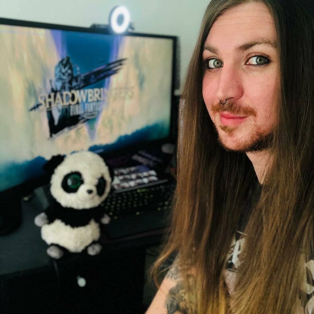 SeefPanda's tweet photo. Going live on https://t.co/tyzZ0T3hpU once more! DAY 2 of our journey in Final Fantasy XIV. Stop by, chat and witness the ‘amazing’ voices as I narrate the NPCs! #finalfantasyxiv #finalfantasy #twitchstreamer #seefpanda https://t.co/aSVQNHMFS9