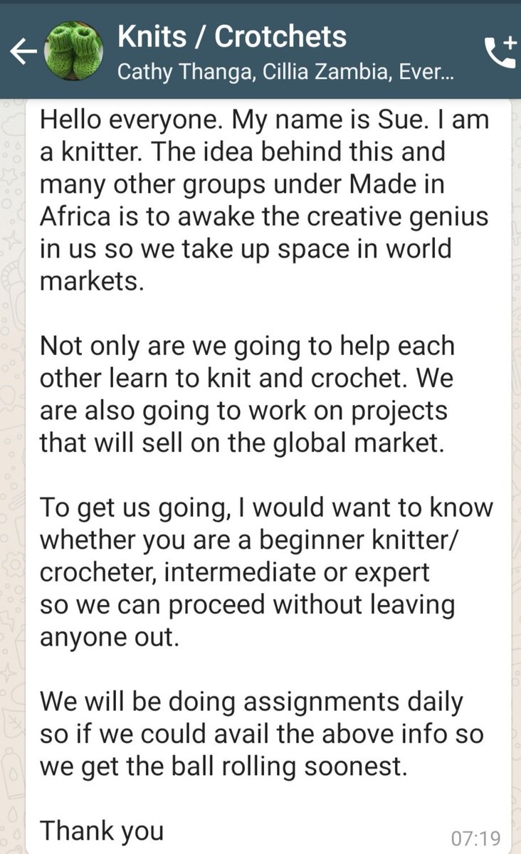 We owe everything to our leaders who have taken up the challenge of leading our groups. These are very busy people who are so skilled but they still don't want to leave everyone behind. They know that no matter how skilled you are, you are just but a drop in the ocean