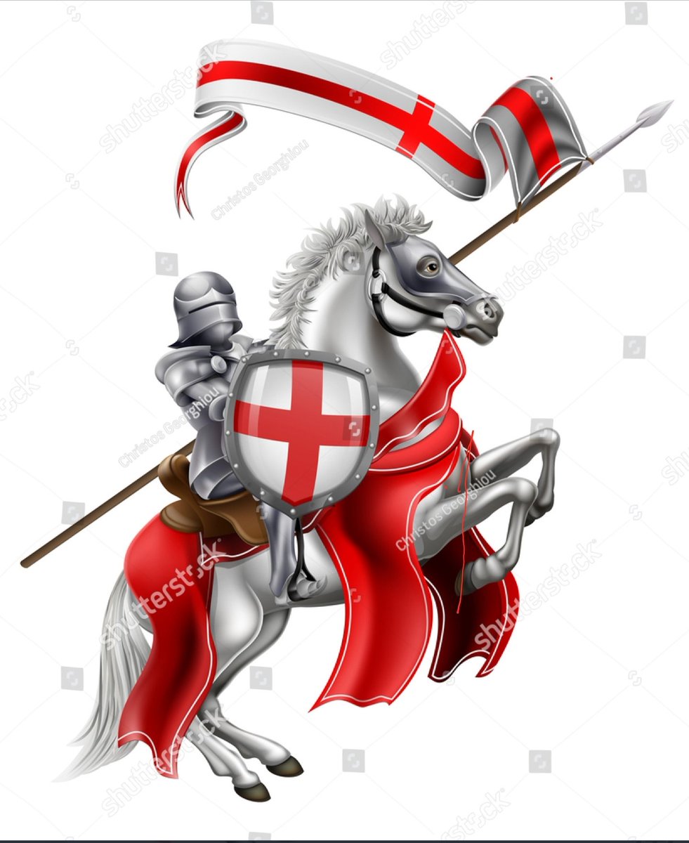 For me a day that is totally not celebrated correctly!!! St Georges day should be a bank holiday just like Ireland and Scotland have. #dragonslayer #keepstgeorgeinmyheart #proudenglishman