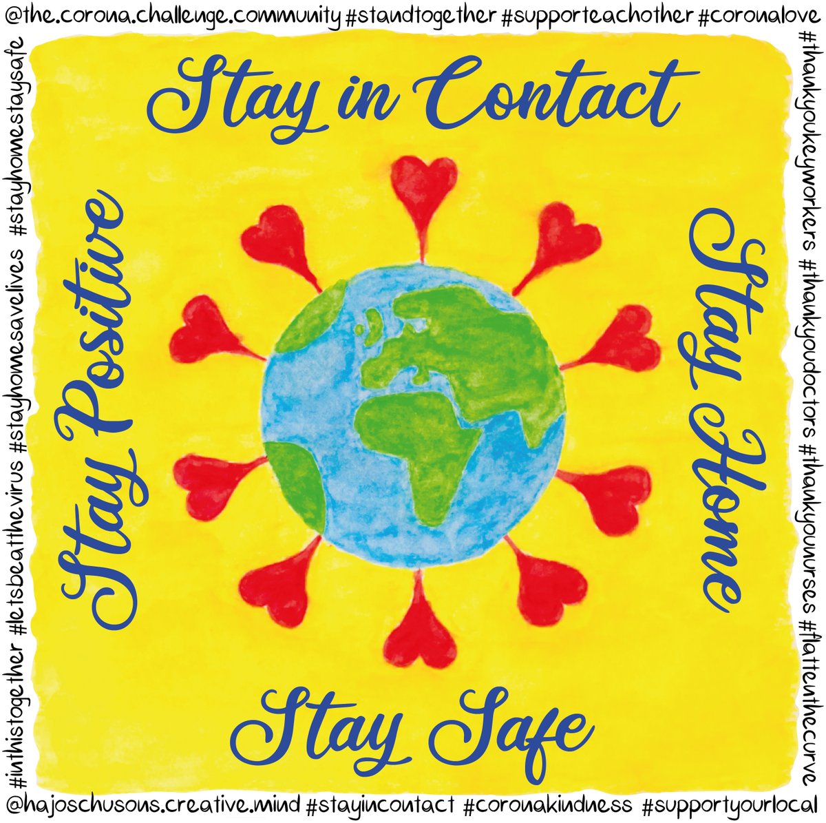 Action For Happiness Stay Home Stay Safe Stay Positive Stay In Contact Image Thecoronachall Action For Happiness Stay Home Stay Safe Stay Positive Stay In Contact Image Thecoronachall