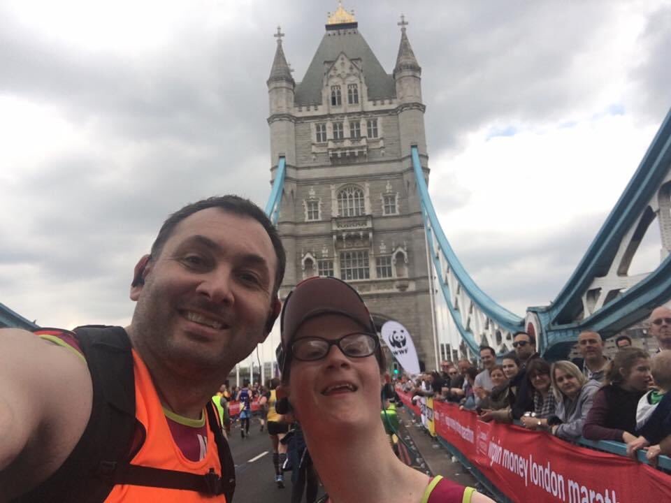 AspleyCharlotte's tweet photo. 3 years today me and @NeilAntcliffe did our first @LondonMarathon together for @mencap_charity!
Hopefully in October we will do my 5th and final marathon together!
#bringonthetraining!
#TeamMencap! https://t.co/rUvfZgM9Pt