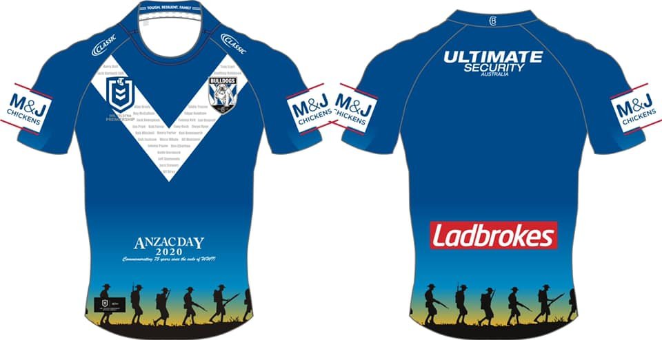 nrl anzac jerseys 2020