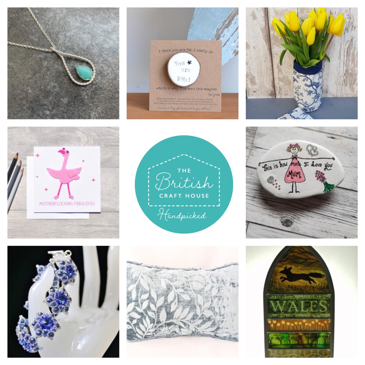 It's #teamworkthursday over at <a href="/BritishCrafting/">BritishCraftHouse</a>. If you are looking for something Fabulous, here are just a few suggestions when you search over at the shop ❤️ #tbch <a href="/CariadGlass/">Chris & Justine Dodd</a> <a href="/IceCreamCatShop/">IceCreamCat</a> <a href="/fabricvase/">The Fabric Vase Co</a> <a href="/wildrosedesign7/">Linda Wild</a> <a href="/laura_llew_des/">Laura Llewellyn Design</a> <a href="/pebbles4thought/">vicky rainey 🇺🇦</a> <a href="/Beadseedz/">Beadseedz</a>