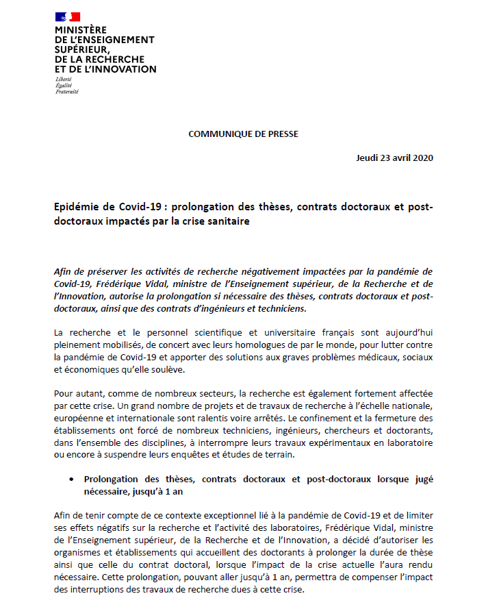 Frédérique Vidal tweet media