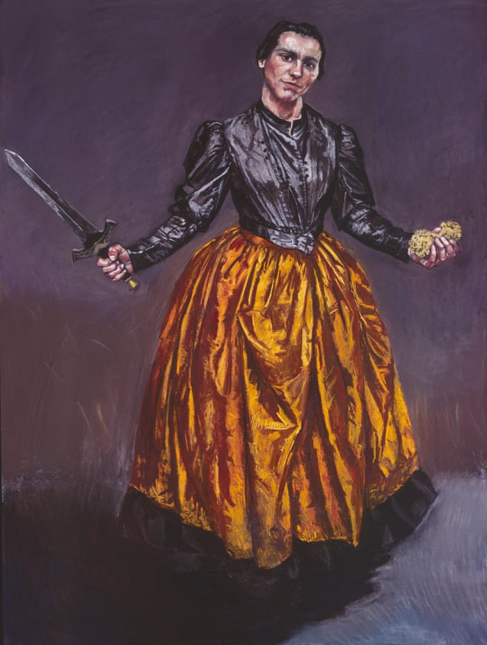 Paula Rego (b.1935). Britain& #39;s greatest living artist? Or Portugal& #39;s greatest living artist? Either way, Rego is the queen of an edgy and sucking magic realism. What kind of a mind comes up with the Dog Woman?! Heavens what a sure touch she has with those pastels of hers.