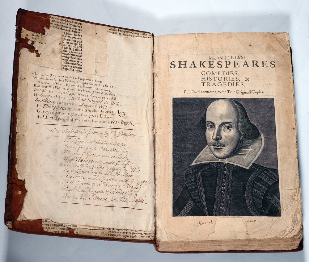  #HappyBirthdayShakespeare!Today we share the story of how the Bodleian received, lost, and regained our very own copy of Shakespeare’s First Folio (which you can view at  #DigitalBodleian)Ready for some outrageous fortune? The game is afoot! https://digital.bodleian.ox.ac.uk/inquire/Discover/Search/#/?p=c+6,t+first%20folio%20shakespeare,rsrs+0,rsps+10,fa+,so+ox%3Asort%5Easc,scids+,pid+390fd0e8-9eae-475d-9564-ed916ab9035c,vi+