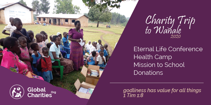 GCharitiesOrg's tweet photo. Join Us for the Charity Trip to Wanale! Activities will include a Eternal Life Conference, Mission to School, Health Camp and Donations to the needy.
#Charity #Volunteer https://t.co/2Cty5zk7AU