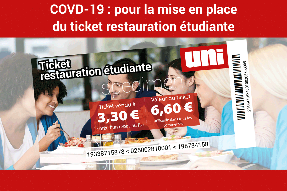 droiteuniv's tweet photo. Durant des années l'idée de "mise en place d'un ticket restaurant" a été reçue avec mépris par le @Cnous_LesCrous, @La_FAGE, @UNEF.

@sup_recherche @VidalFrederique auraient-ils enfin entendu la demande de l'UNI ? Des précisions sur sa mise en place ? #ticketrestoetudiant https://t.co/GqelB63wEr