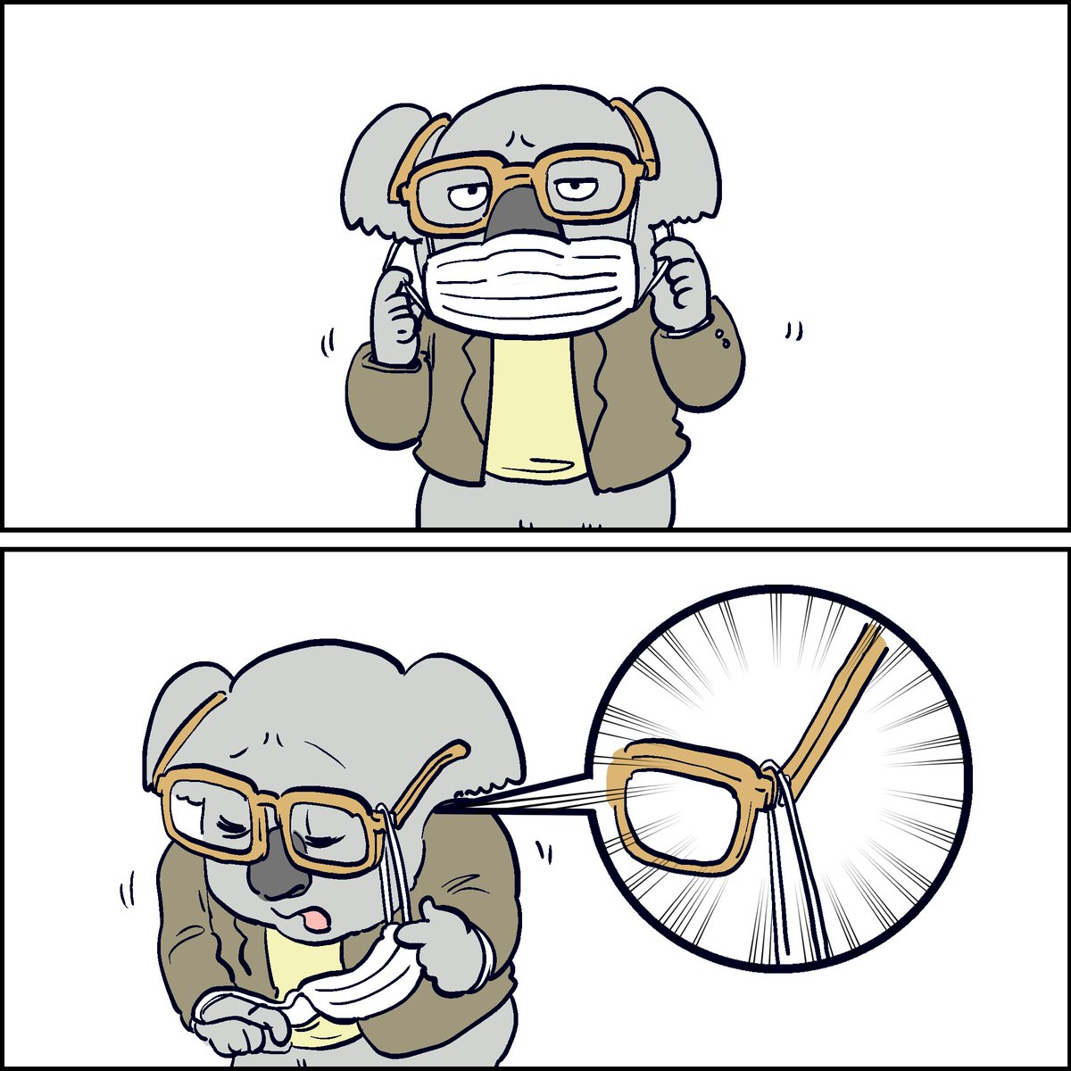 メガネユーザーなら絶対分かる 地味にストレスが溜まる マスクあるある がこちら 記事に よくやらかします 補聴器ユーザーの人も同じ など感想ツイート Togetter