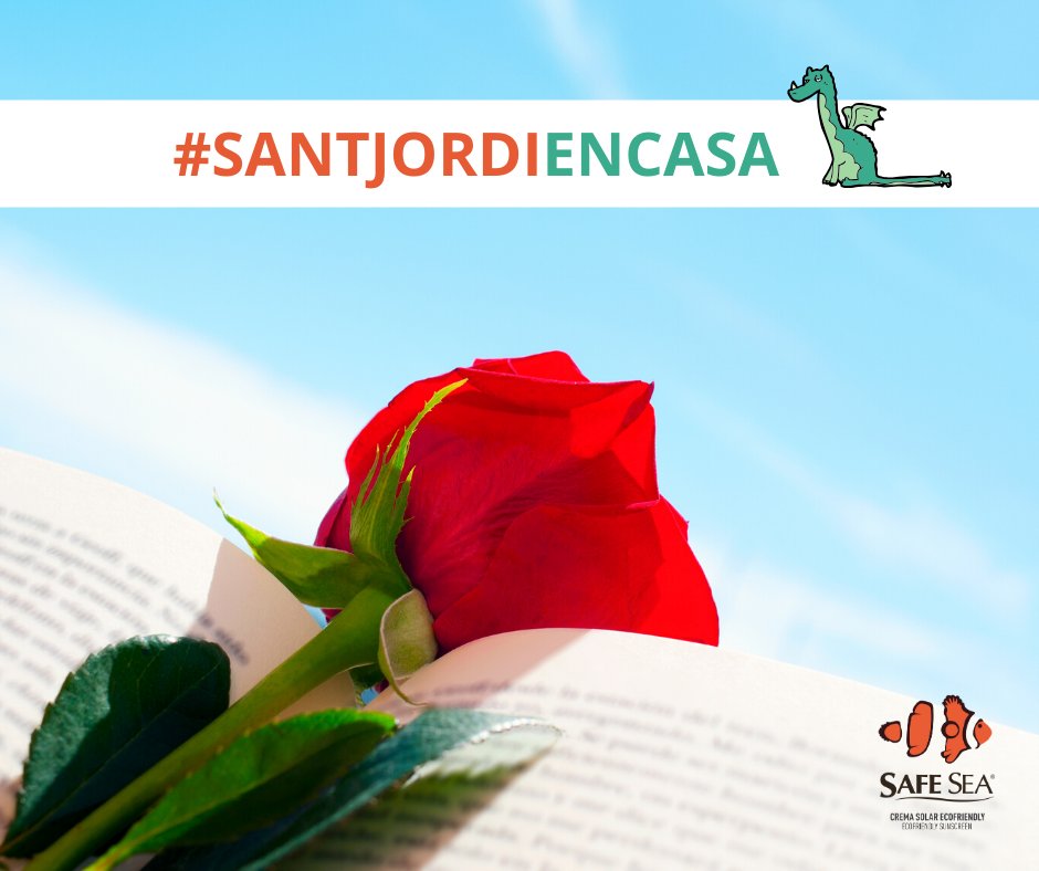 "Las mejores historias las escribiremos juntos" - ¡FELIZ SANT JORDI! 🌹📖 /// "Les millors històries les escriurem junts" - ¡FELIÇ DIADA DE SANT JORDI! 🌹📖 #SantJordi2020 #santjordiacasa #23deAbril