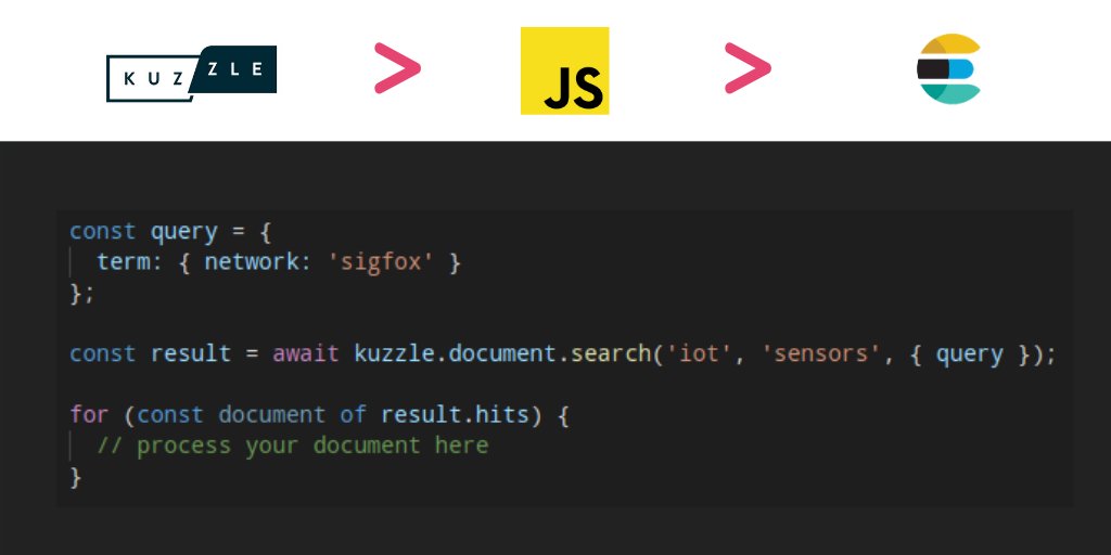 kuzzleio's tweet photo. Kuzzle's Javascript SDK and Elasticsearch's query language: the easiest access to retrieve your documents
SDK #Javascript ➡️https://t.co/022cTil4Ja
DSL #Elasticsearch ➡️ https://t.co/oUU7JSm1om

#OpenSource #OnPremise #CloudAgnostic #Backend #IoT #Mobile #TealTime #AdvancedSearch https://t.co/jUAUz6d6ta