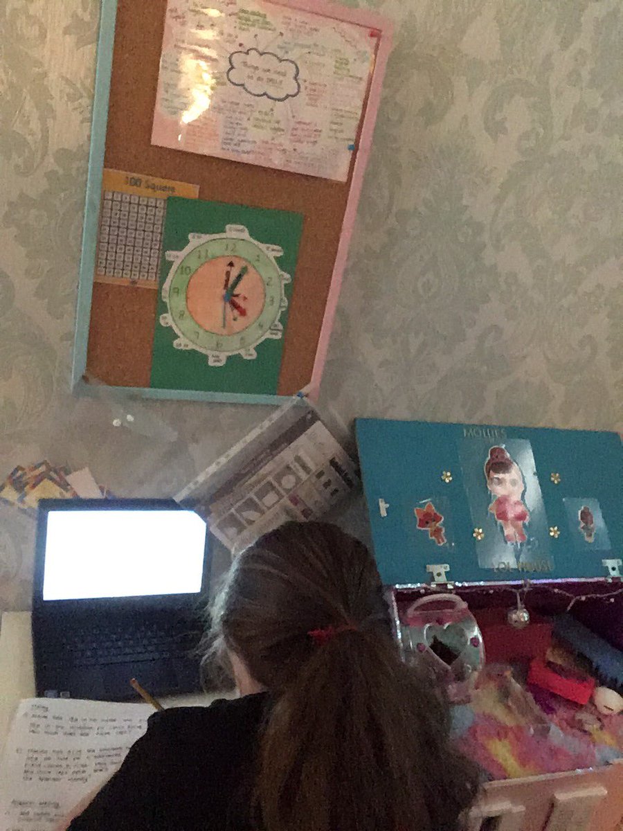 lmurta87's tweet photo. Some of Mollies learning. Time, AR reading, money, weather watching and walks 🌈🌈🌈🌈@cashprimary https://t.co/N6pm5pxwdH