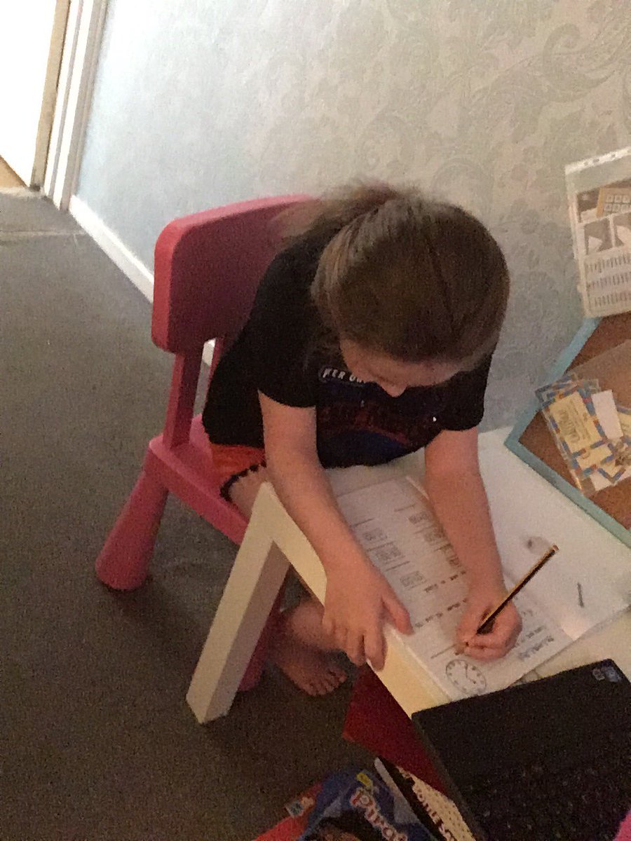 lmurta87's tweet photo. Some of Mollies learning. Time, AR reading, money, weather watching and walks 🌈🌈🌈🌈@cashprimary https://t.co/N6pm5pxwdH