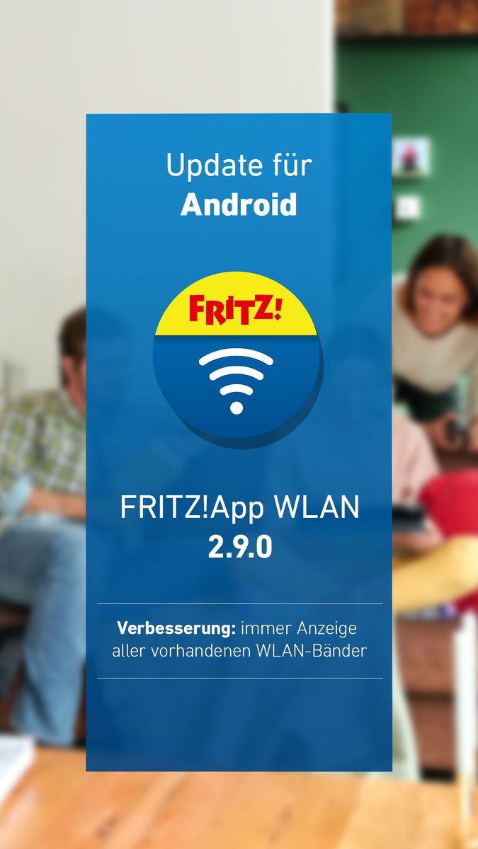 fritz_com_de's tweet photo. Ein Update mit jeweils einer kleinen Fehlerbehebung haben die FRITZ!App WLAN und MyFRITZ!App für Android gerade erhalten. 📱📱🔧
#fritzapp #update #myfritz #appwlan https://t.co/6mnYbVHzKw