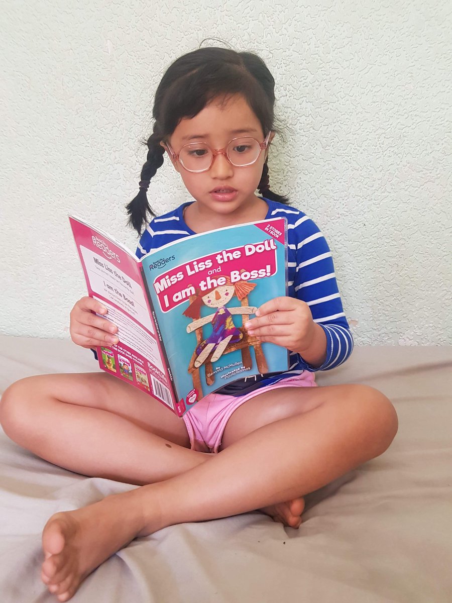 ateethamal's tweet photo. @WestParkPri Aarika reading Miss Liss the Doll and I am the Boss book #WestParkRead https://t.co/tlNWuq3fKw