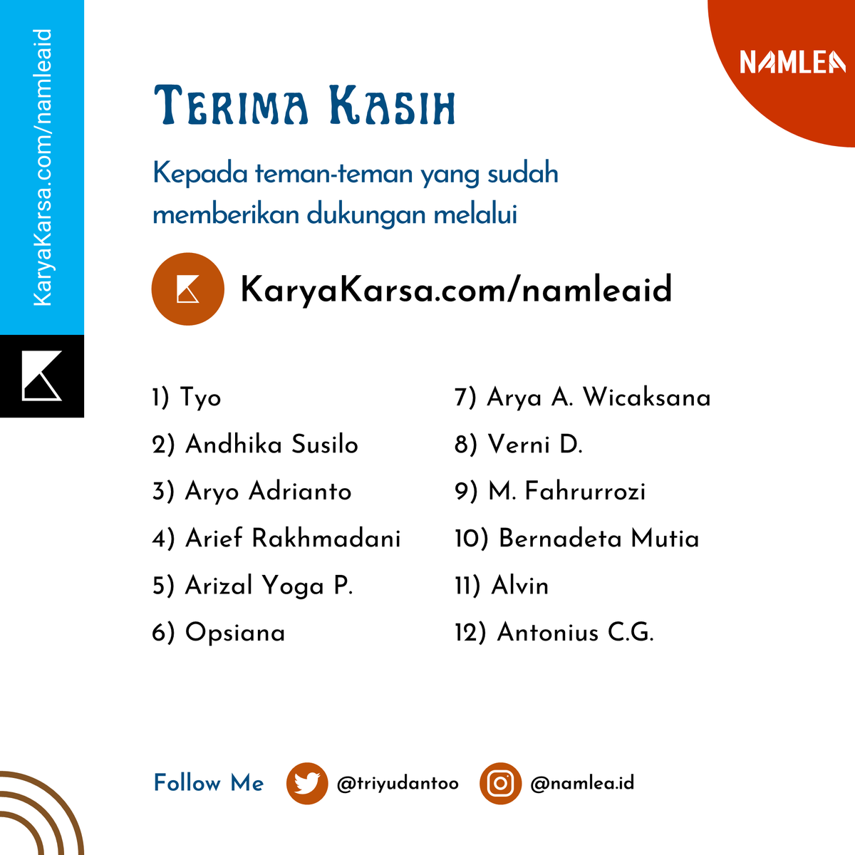 triyudantoo's tweet photo. #RamadanMubarak
Ramadan momen berbagi kebaikan kurang lengkap tanpa konten Gambar Menarik. Jutaan orang sekarang sedang mencari2 template desain yg mudah diedit.
Kabar baiknya saya udah buatkan #RamadanKit, kamu tinggal edit.
DONLOT GRATIS (24 jam)
📢 https://t.co/wnwvg8cnrk https://t.co/zuucsSjyvC