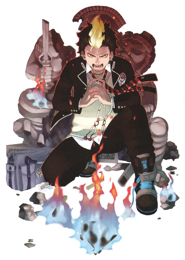 9) Ryûji Suguro (Blue Exorcist)