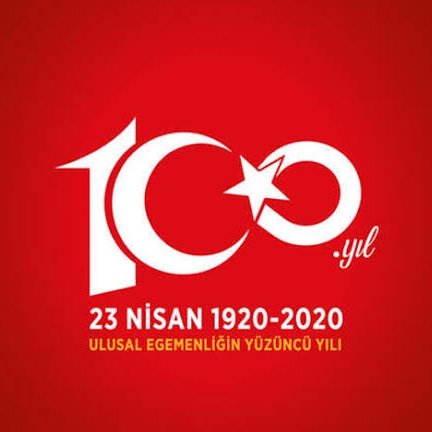 100. yılında 23 Nisan Ulusal Egemenlik ve Çocuk Bayramı kutlu olsun.

#23NisanKutluOlsun