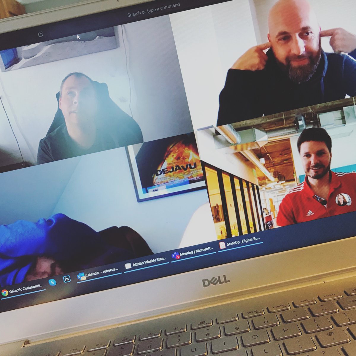 thisisattollo's tweet photo. When the tech team talk challenges but we only want to hear solutions ππ #TeamAttollo are straight on it πͺ
#Attollo #AttolloIntranet #Intranet #SharePoint #RemoteWorking #HomeWorking #Office365 https://t.co/PeZsfjN0wZ
