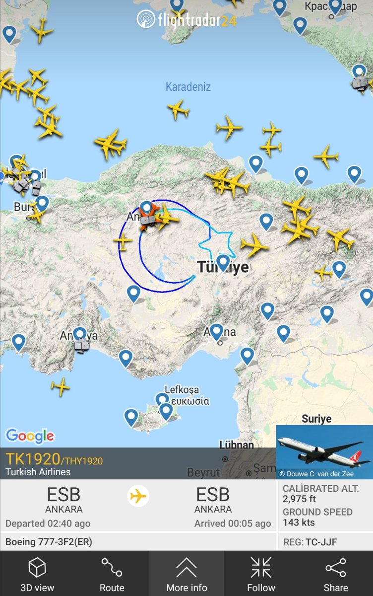 Ne güzel bir rota, ne güzel bir görüntü! 💟🇹🇷

23 Nisan Ulusal Egemenlik ve Çocuk Bayramı Kutlu olsun! #23NisanKutluOlsun