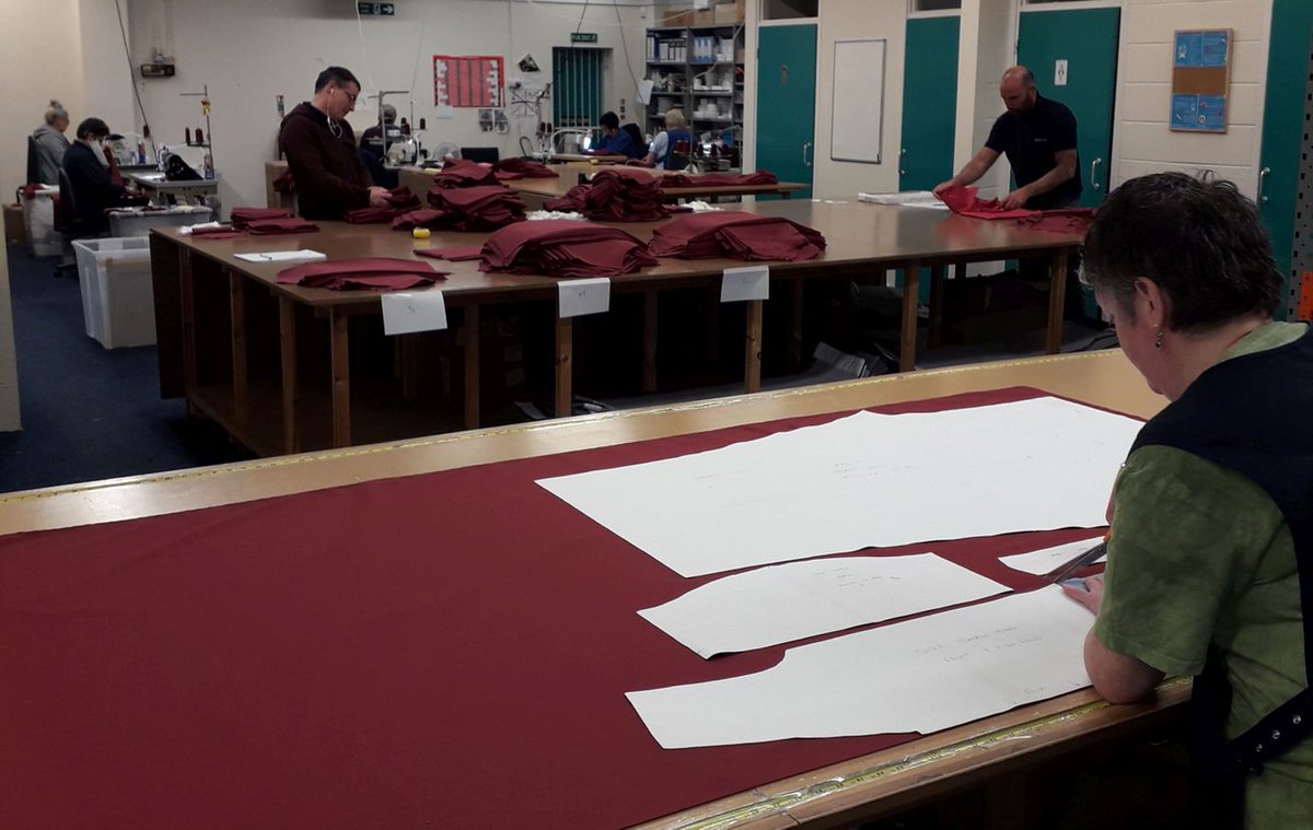 TeamValley based curtain manufacturer Jeffrey Carr Ltd has joined forces with <a href="/NorthumbriaUni/">Northumbria Uni</a> &amp; <a href="/NorthumbriaNHS/">NorthumbriaNHS</a> to produce much needed gowns &amp; scrubs for the NHS. If you're a Gateshead business supporting the fight against #covid19 let us know. #TeamWork #InThisTogether