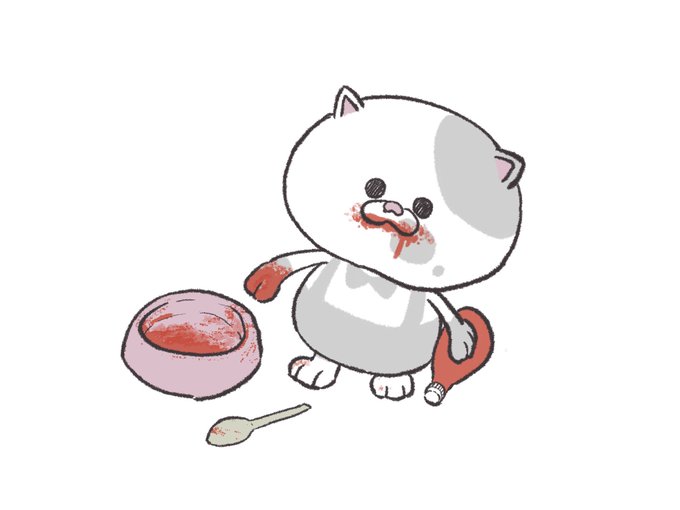 …(ケチャップはおいしい) 