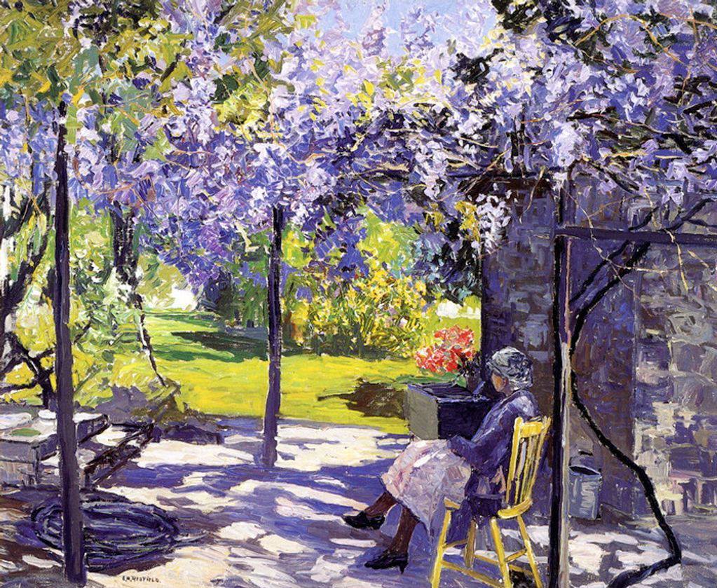 Edward W. Redfield, Wisteria, c. 1933