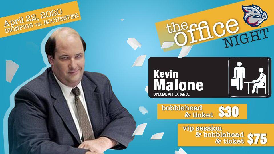 MiLB  #WhatWouldHaveBeenNight: Wednesday, April 22It was Hump Day, so  @greatlakesloons played as the Camels Kevin Malone graced the  @IronPigs with his presence on The Office Night  @RRExpress staged Deaf Awareness Night  @KnightsBaseball held 7th annual Negro League Night