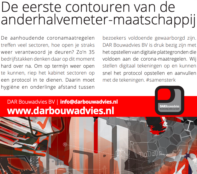 darbouwadvies's tweet photo. Wist u dat:
DAR Bouwadvies BV digitale plattegronden opstelt voor bedrijven uit verschillende sectoren die op termijn weer open kunnen gaan en moeten voldoen aan de corona-maatregelen?
#samensterk #protocol #opstellen https://t.co/oqzlIusJ9l