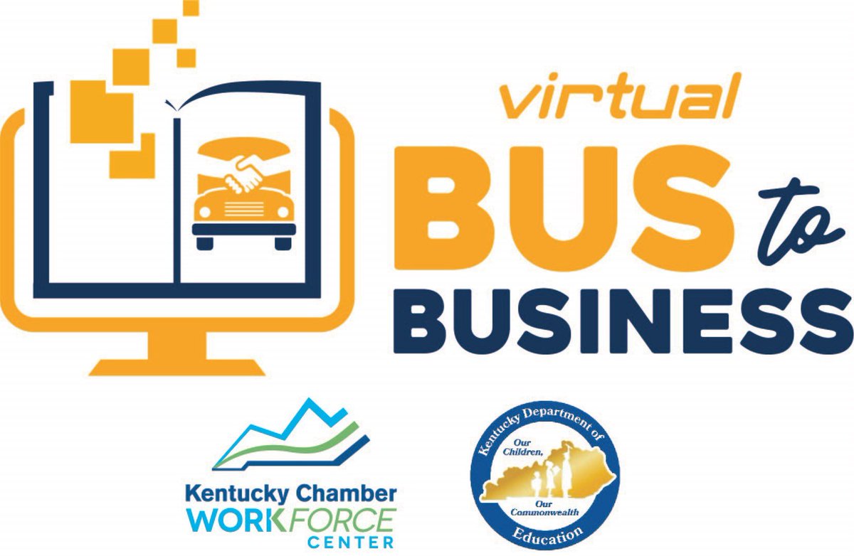 KY Dept of Education (@kydeptofed) on Twitter photo 🚍 | We're excited to announce that we have partnered with <a href="/KyChamber/">Kentucky Chamber</a> to bring students Virtual Bus to Business so that they may learn about career opportunities and pathways from their own homes! We'll have more information coming next week! #TeamKentucky #KyEd 🚍 | We're excited to announce that we have partnered with <a href="/KyChamber/">Kentucky Chamber</a> to bring students Virtual Bus to Business so that they may learn about career opportunities and pathways from their own homes! We'll have more information coming next week! #TeamKentucky #KyEd