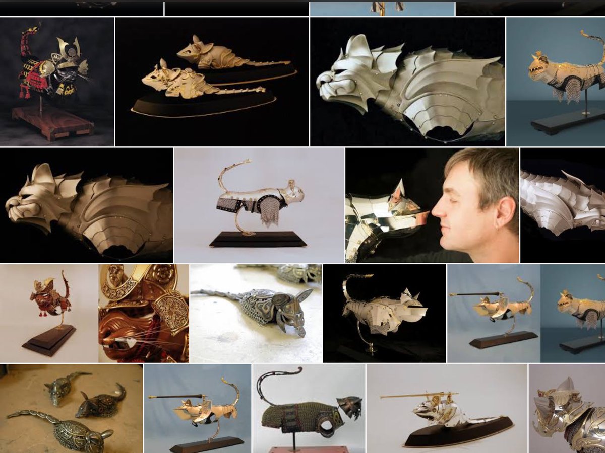 zippyman818's tweet photo. @mikeharazin @sentantiq So much to choose from! #MouseArmor #CatArmor https://t.co/X1mBLviXkg
