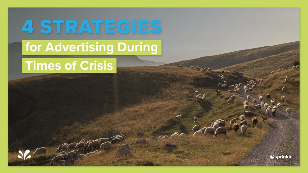 Sprinklr's tweet photo. Now more than ever, it’s critical to deliver the right content to the right users that will compel them to convert and keep engaging. Sprinklr's @LMCKiser shares four strategies advertisers can take during times of crisis 🎯 https://t.co/CG3ByVmewQ https://t.co/HPKyT3pCDI