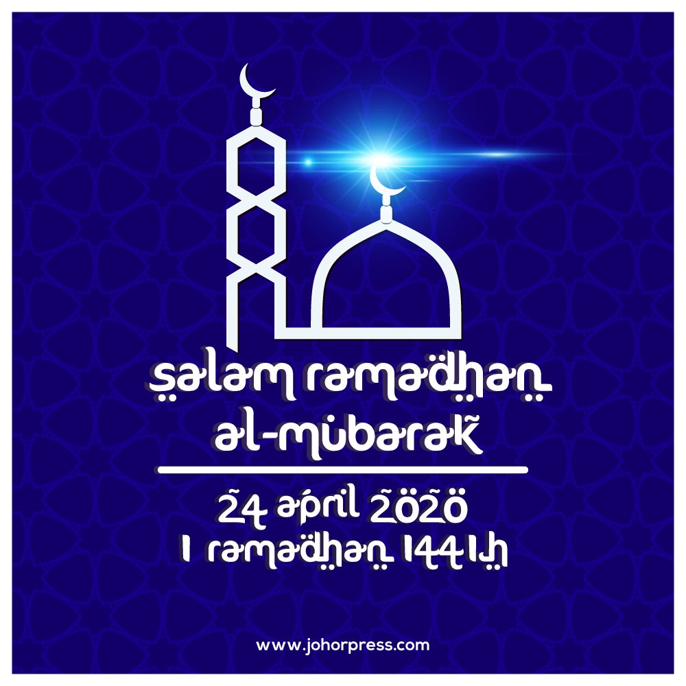JohorPress's tweet photo. Salam Ramadan. PKP sambung lagi ya.
#StayAtHome https://t.co/7m70jsltqB