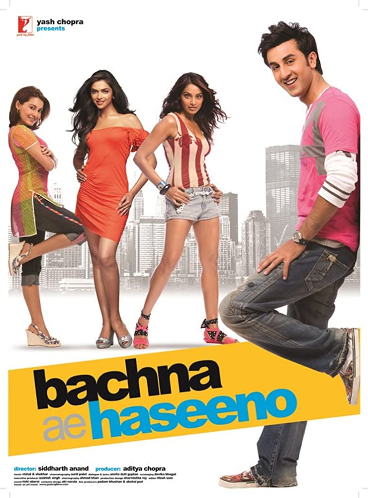 67th Bollywood film:  #BachnaAeHaseeno I liked the plot of a guy meeting his exes to make amends...[based on the 2006 play Some Girl(s) but with a different development. I saw the US movie based on the play and it was trash lol]... But the main part with Deepika was bland IMO