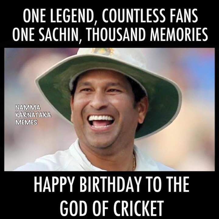  Happy Birthday Sachin Tendulkar !! :)     