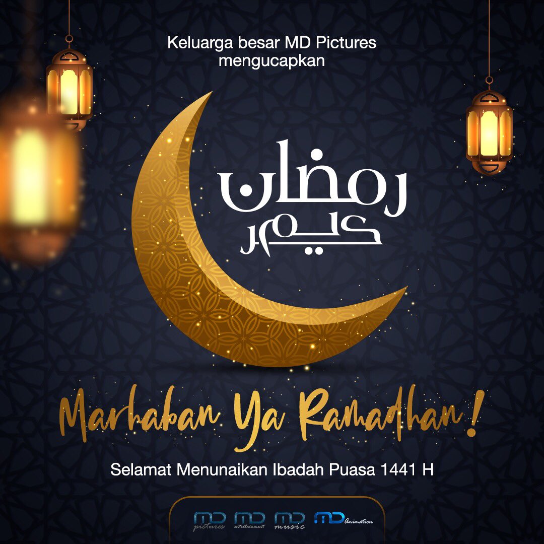 MDMusic_ID's tweet photo. Selamat menunaikan ibadah puasa 1441 H, semoga berkah bagi yang menjalankan. Salam hangat dari keluarga besar #MDCorp! 😇

#Ramadan
#Ramadan1441H https://t.co/7QX38ZyFKn