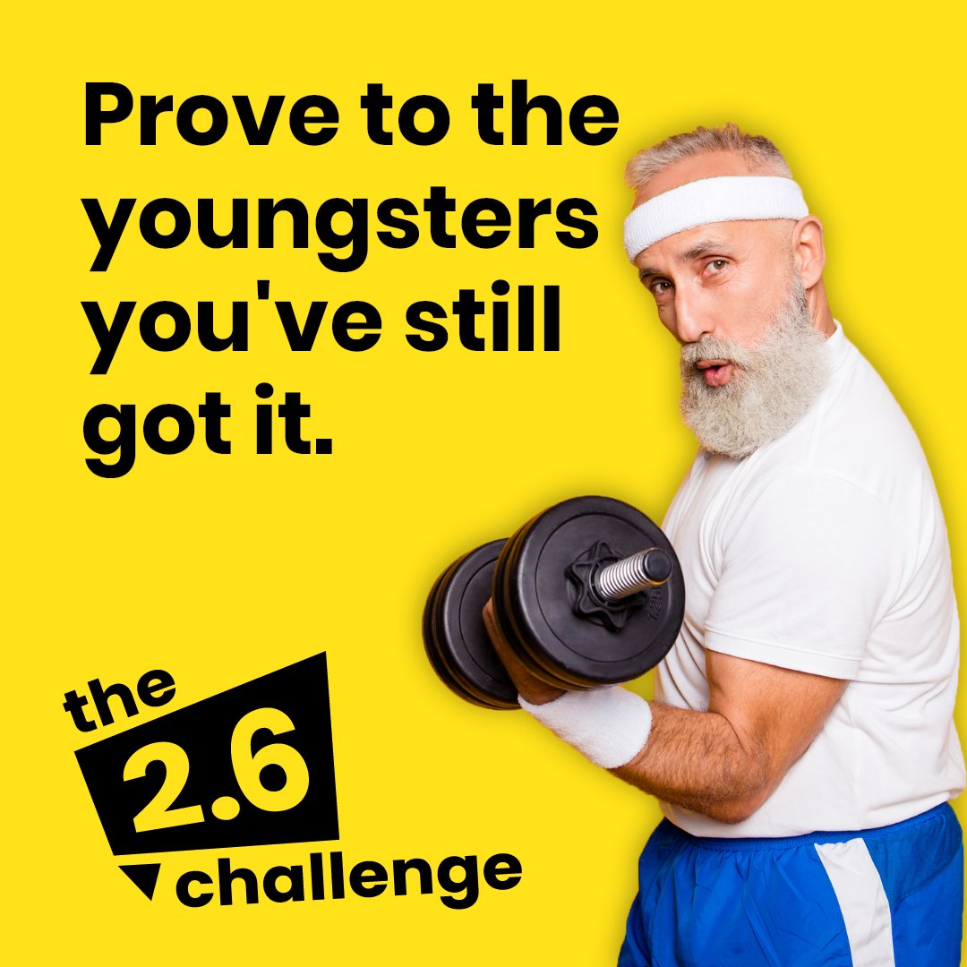 We're looking for Home Heroes as we team up with the #TwoPointSixChallenge! Any activity involving 26: whether it's 26km in the kitchen or 26 lengths in the bath, we need you to sign up and fundraise for us!
twopointsixchallenge.co.uk