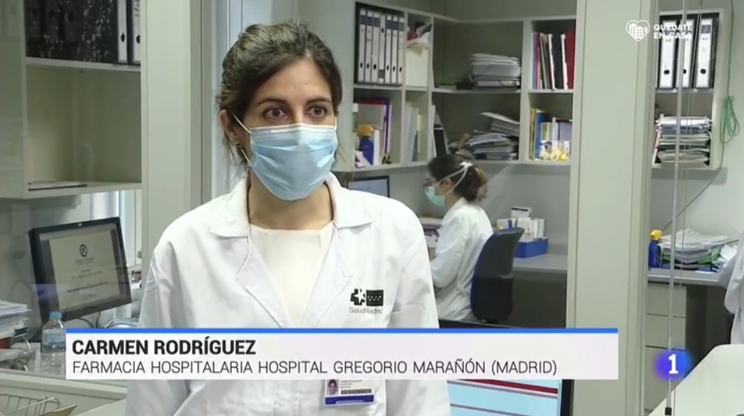 sefh_'s tweet photo. ¿Qué fármacos están siendo más eficaces frente a #COVID19?

📺Reportaje en @telediario_tve sobre el Registro Español de Resultados de Farmacoterapia RERFAR-COVID-19 de #SEFH @Olguitxi @quequesierra @carmenrodrig20 

🔗https://t.co/F8z8rWXtdh https://t.co/CRRpw2K0AN