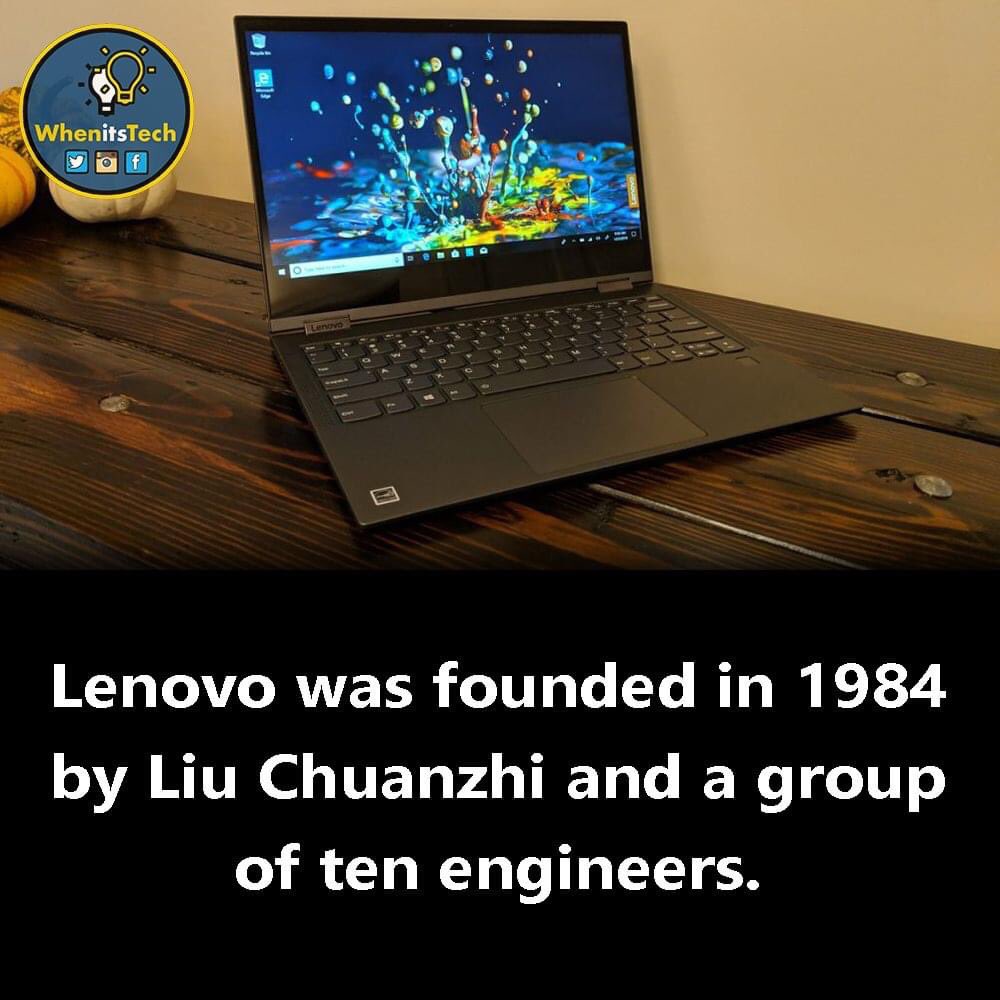 TechWhenits's tweet photo. Did you know?
.
.
.
#dailyfacts #didyouknow #truefacts #lenovo #computer #knowledge #worldfacts https://t.co/OtTpRrxtEI