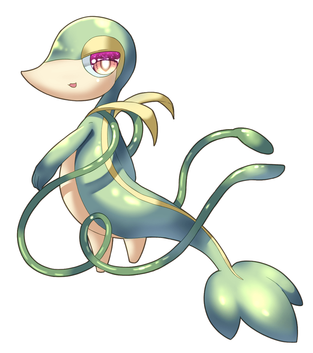 ツタージャチャン 描き直ししました ツタージャ全員集合 2ta 猫耳 のイラスト