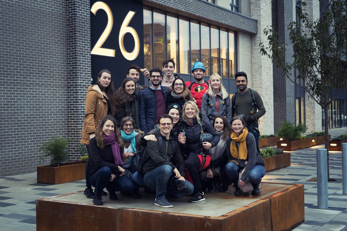 LiamRussellArch's tweet photo. #TBThursday to those heady days when we were all together as a team, abseiling down the side of No.26, our landmark building in Croydon & raising money for @CCommitment. Looking forward to being together again soon #architecture #stayhomestaysafe #teamlra
https://t.co/GZ4flQwm0S https://t.co/9gKV6OLkKf