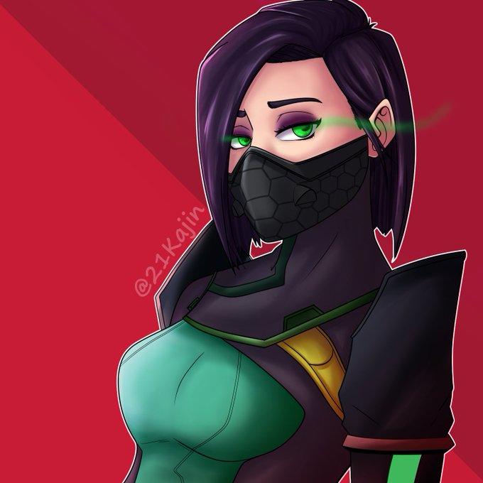 Вайпер рисунок валорант