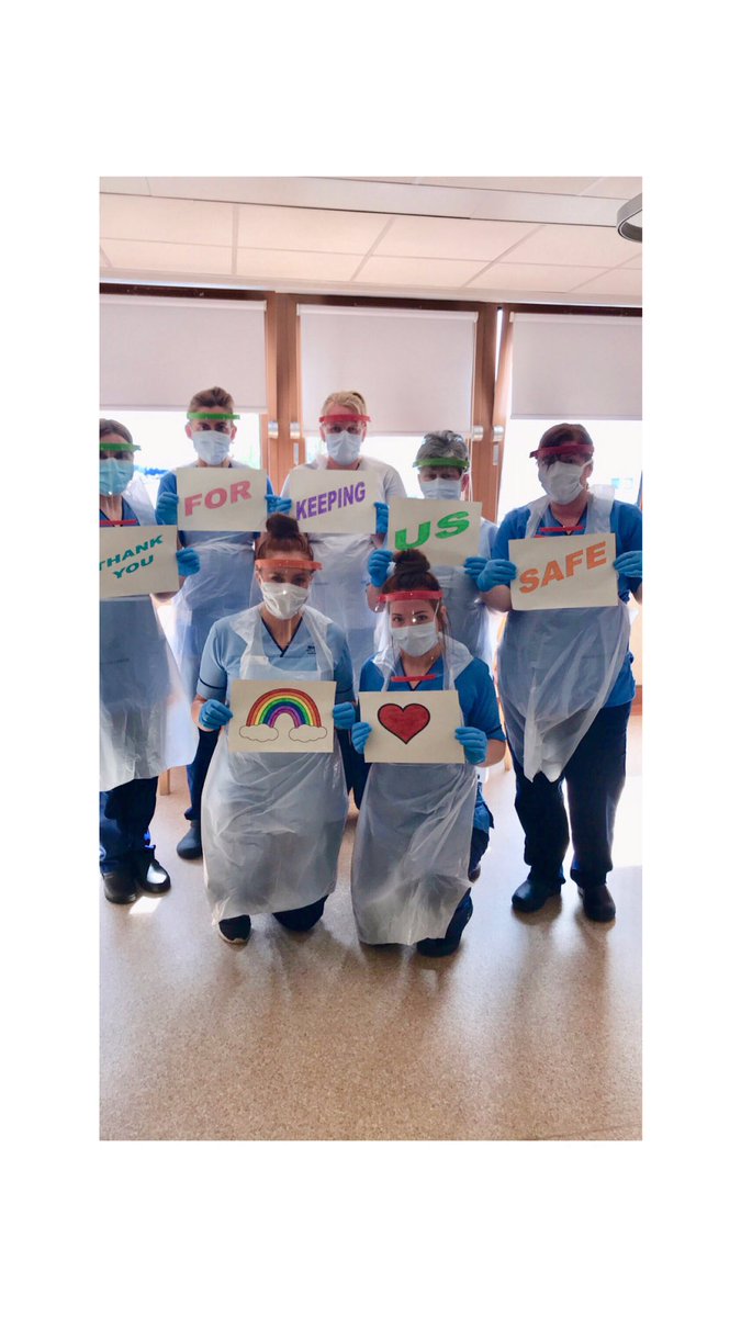 kjohnstonx's tweet photo. Huge thank you to Team Spirit AeroSystems for donating these visors to us here at University Hospital Crosshouse. We are incredibly grateful! #myTeamSpiritShield https://t.co/SDsHEq4hfX