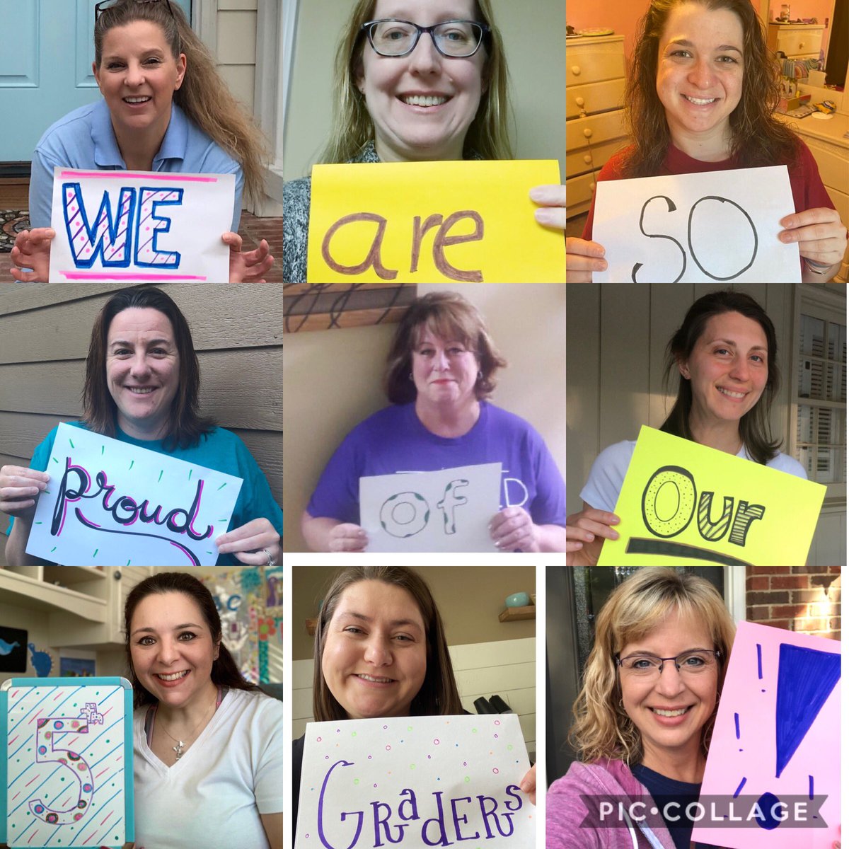 teaching3Ls's tweet photo. In case you missed it, here is your shout out from yesterday...WE love and miss YOU RNE 5th Graders!  You are doing an awesome job and we look forward to celebrating you next month! 😊 https://t.co/QxNI1I8aK4