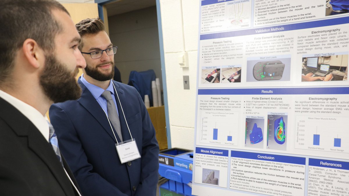 WUEngineering's tweet image. Senior Projects Day is tomorrow! 👏Join Engineering seniors as they present a full day of projects virtually! Register now➡️bit.ly/2KkQXaw #SeniorProjects #WidenerEngineering