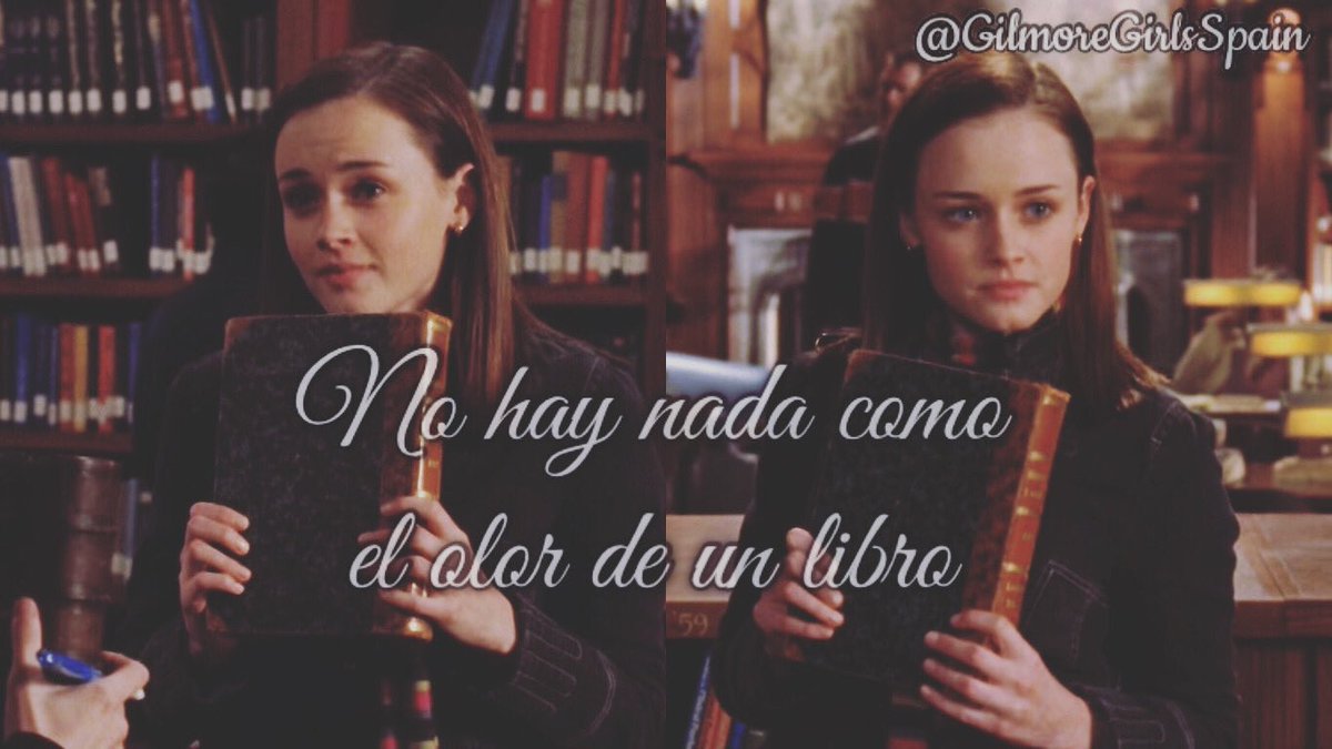 LasGilmoreSpain's tweet photo. ¡Feliz día del libro! ¿Recordáis esta escena? Pista: Logan está observando todo. ¿Habéis leído alguno de los 340 que lee Rory en la serie? La lista completa está en nuestro facebook! #felizdiadellibro #GilmoreGirls #GG #laschicasgilmore #libros https://t.co/V20IpcJg4H